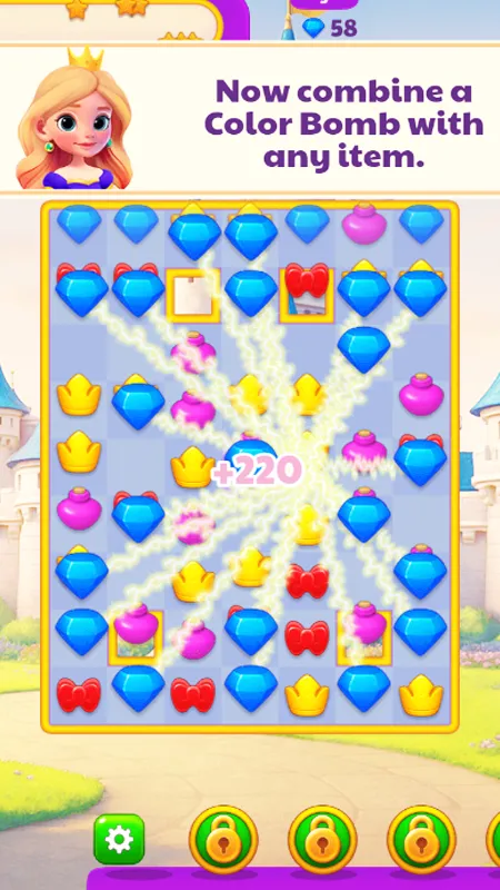 Caslte Match 3 Screenshot 1